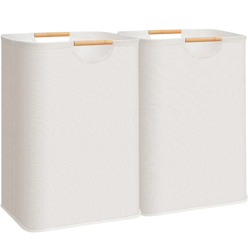 Panier à linge pliable avec poignée Panier à linge pliable avec poignée 72L